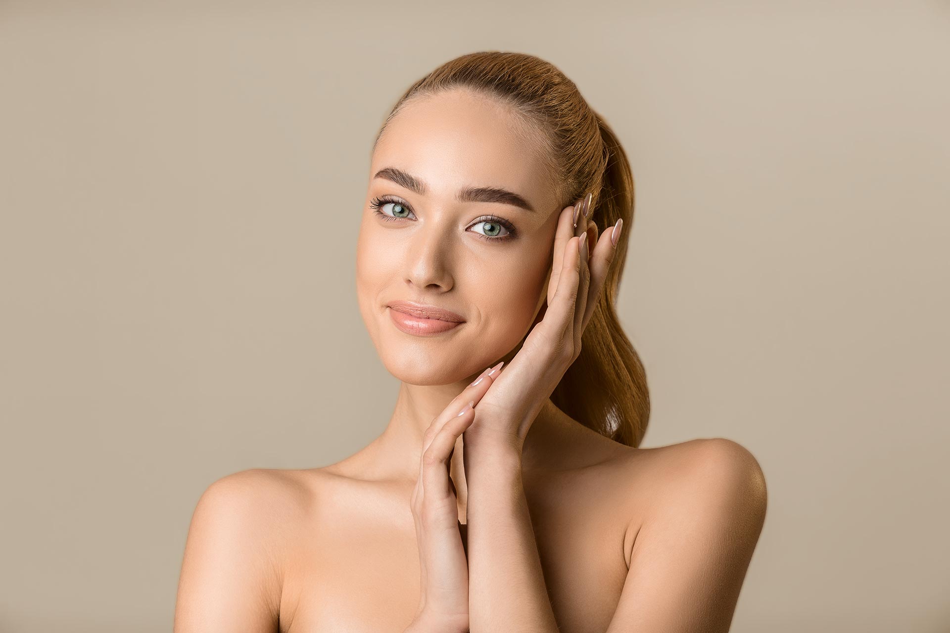 Woman with beautiful skin | Botox and Skin Tightening Services in West Palm Beach